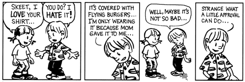 flying burgers cartoon