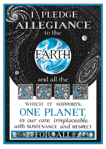 earth pledge poster
